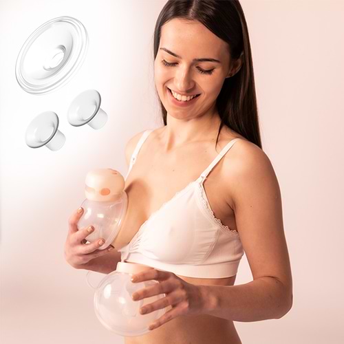 Фото - Електричний молоковідсмоктувач BabyOno подвійний TWINNY + Вкладки лактаційні COMFORT, 140шт/уп. у подарунок (1002А)