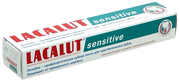 Фото - Зубная паста Lacalut sensitive 75 мл (4016369696323)