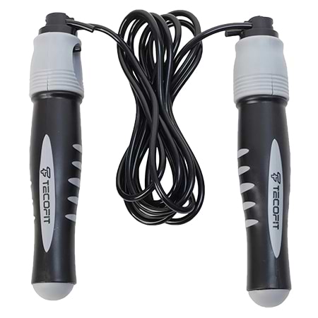 Фото - Скакалка TECOFIT Fitness Jump rope with calculator 275 см (TOP20066189)