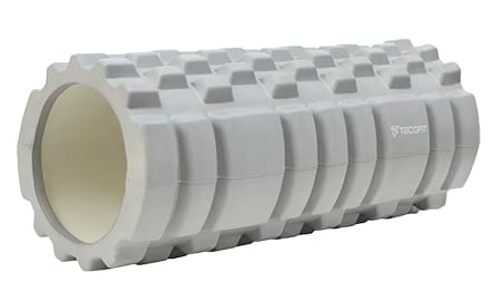 Масажний ролик TECOFIT Foam roller Gray 33x14 см (TOP18013781/2) - Фото 1