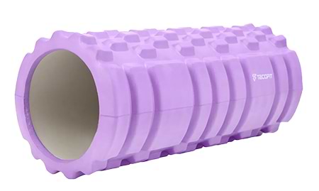 Фото - Массажный ролик TECOFIT Foam roller Violet 33x14 см (TOP18013781/3)