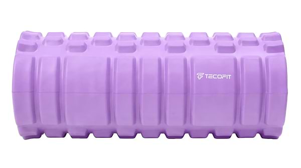 Фото - Массажный ролик TECOFIT Foam roller Violet 33x14 см (TOP18013781/3)