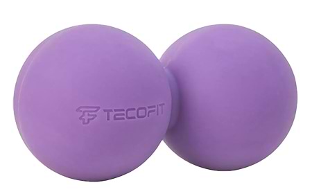 Массажный мяч TECOFIT Fitness Peanut Silicon ball 12.8х6.4 см (TOP19045128)