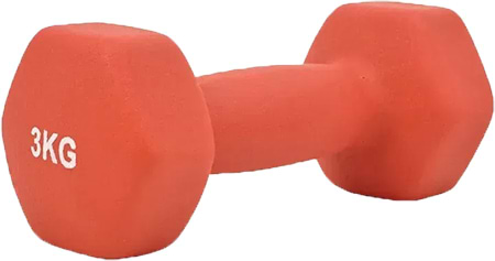 Гантель для фитнеса TECOFIT 3 кг (TOP20056110/2)