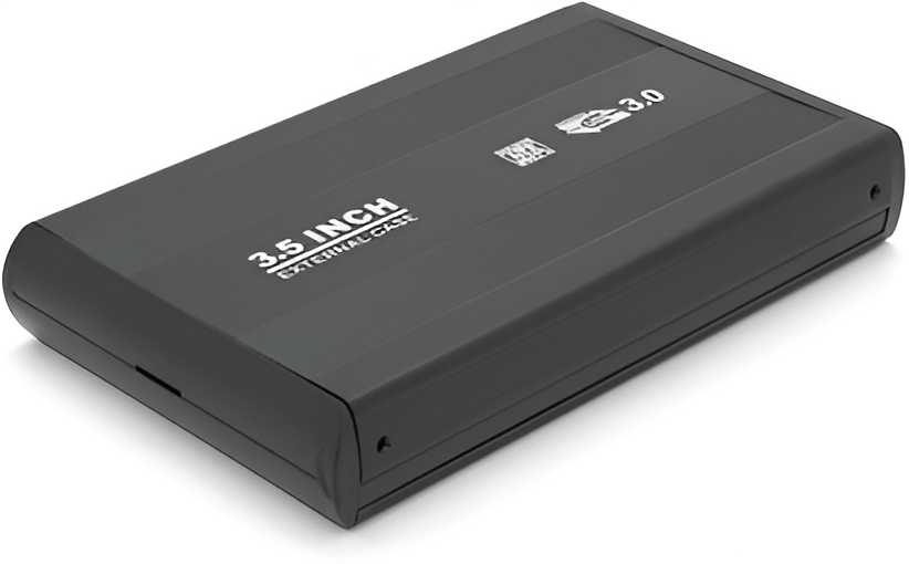 Фото - Внешний карман Voltronic SATA 3,5" USB3.0 Black (3530SBl)