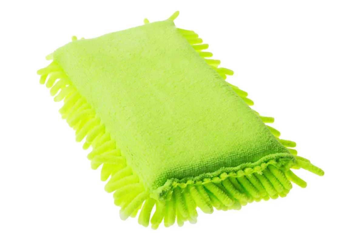 Автомобільна губка Bottari Мікрофібра + Шеніл 20x12x3 см DOUBLE (32275-IS)