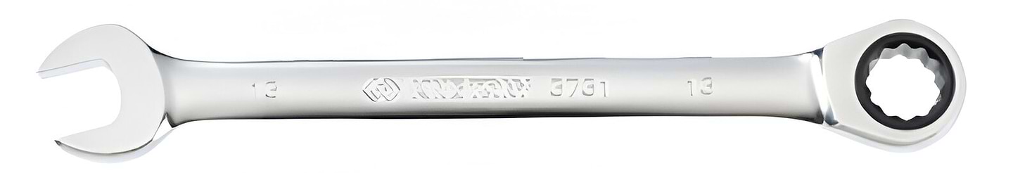 Ключ комбинированный KING TONY 22 мм с трещоткой (373122M)