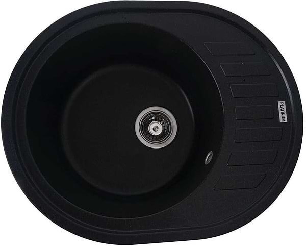 Фото - Мийка кухонна VALESO 6250 SOUL матова Чорний металік