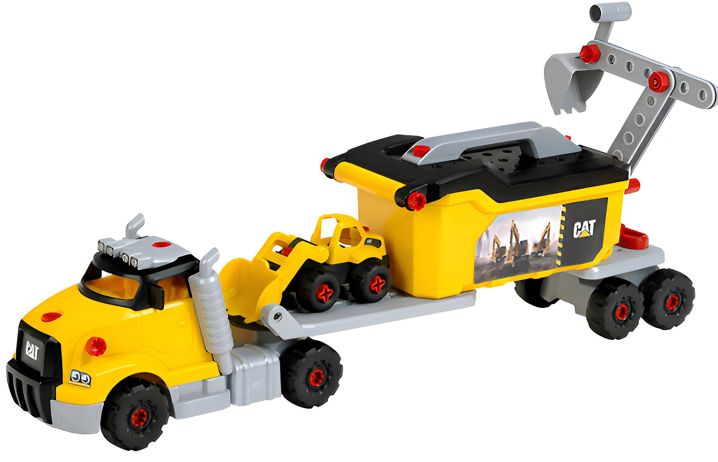 Наземная строительная техника Klein Cat® - Набор игрушечных грузовиков, 4 в 1 (3252)