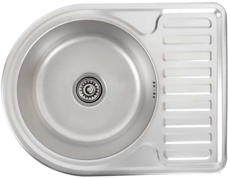 Мойка кухонная VALESO ДЕКОР 5844 (0,8/180 мм)