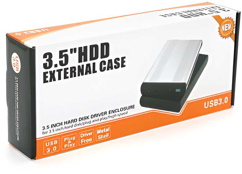 Фото - Внешний карман Voltronic SATA 3,5" USB3.0 Black (3530SBl)