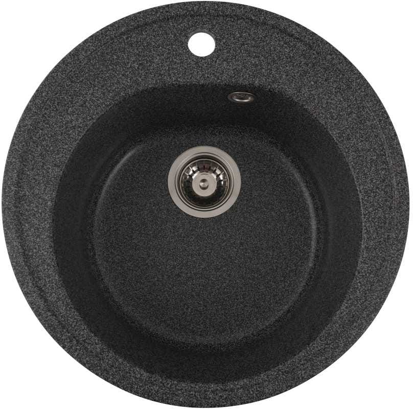 Мойка кухонная VALESO 510 LUNA матовая Графит