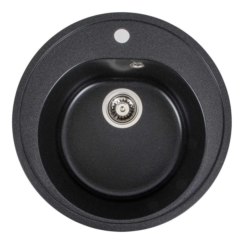 Мойка кухонная VALESO 510 LUNA матовый Карбон