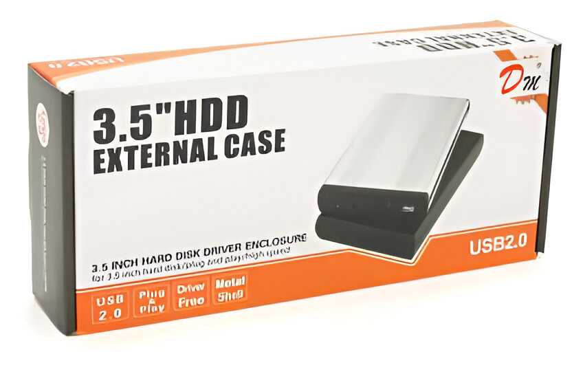 Фото - Внешний карман Voltronic SATA 3,5" USB2.0 Black (3520SBl)