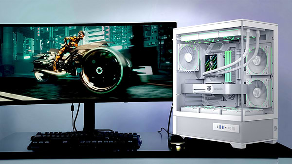 Фото - Корпус Gamemax Midi Tower Без БЖ (VISTA 2 AW)