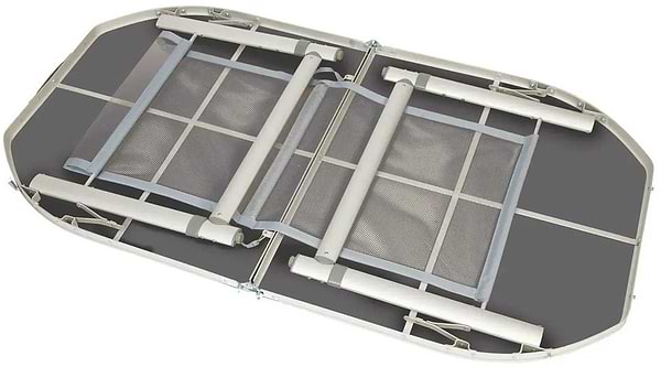 Фото - Складной стол Bo-camp Case Model Oval Grey (1404399)