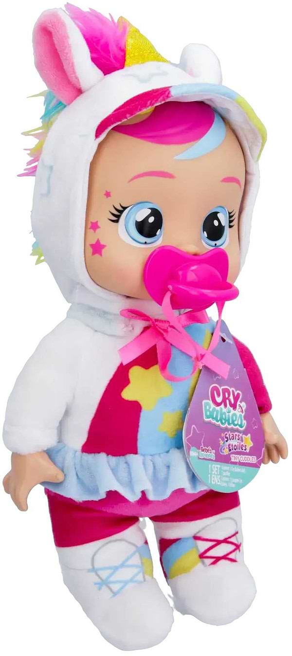 Фото - Интерактивный пупс Cry Babies CB. Нежные объятия. ЗВЕЗДНЫЕ ТАЛАНТЫ. Плакса Дрими, 25 см (911574)