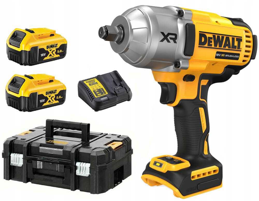 Гайковерт акумуляторний DeWALT DCF900P2T - Фото 1