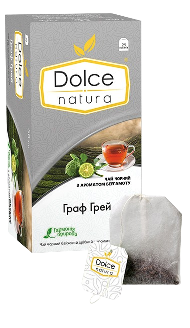 Фото - Чай Dolce Natura Граф Грей 2 шт. (4820093486286)