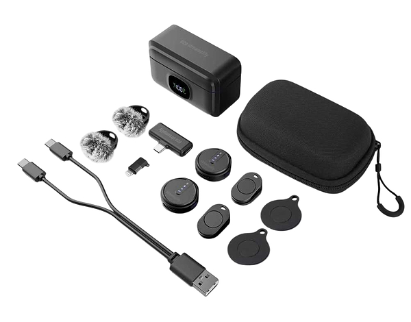Фото - Мікрофон для смартфона Streamplify MIC GO-48-WL Black (SPML-MG1C051.11)