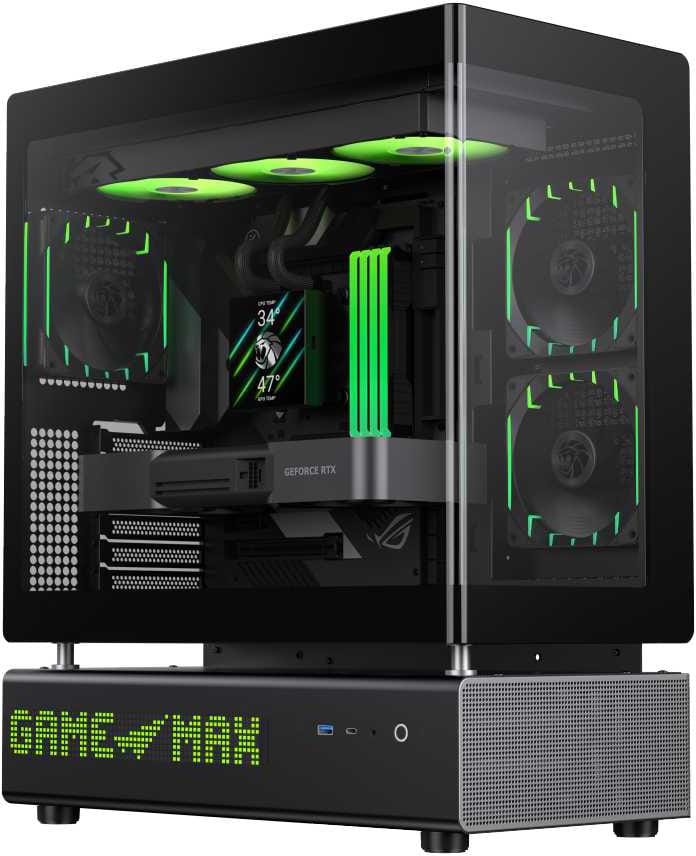 Корпус Gamemax Mid Tower Без БЖ (N90 BG)