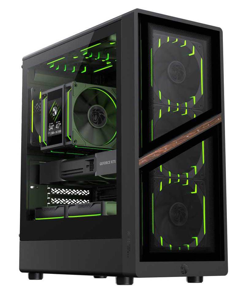 Корпус Gamemax Mini Tower Без БЖ (AERIS 330 GB)