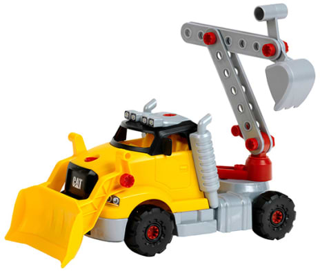 Фото - Наземная строительная техника Klein Cat® - Набор игрушечных грузовиков, 4 в 1 (3252)