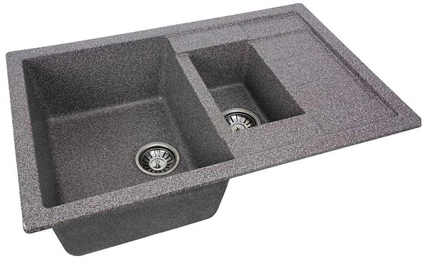 Фото - Мийка кухонна Platinum 7850W TOSKANA матова Мікс