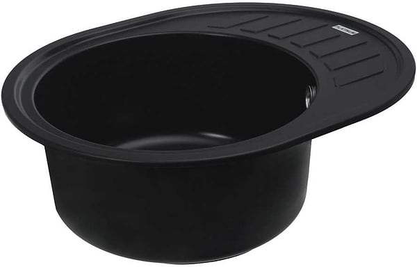 Фото - Мийка кухонна VALESO 6250 SOUL матова Чорний металік