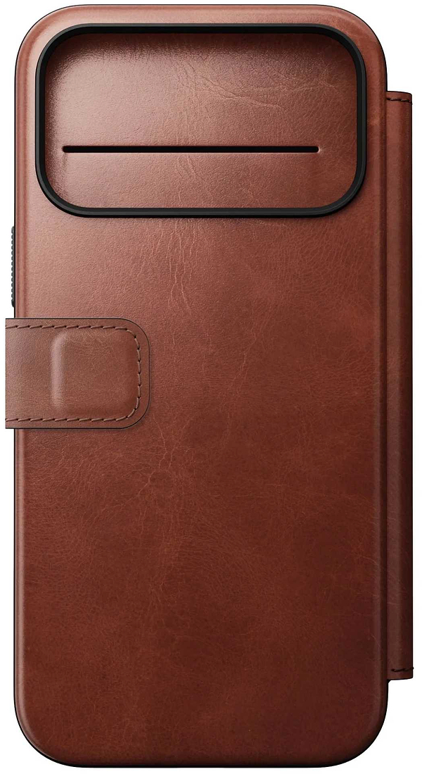 Фото - Чехол для смартфона Nomad Modern Leather Folio Case Horween Olde Dublin for iPhone 17 Pro (NM014094858)
