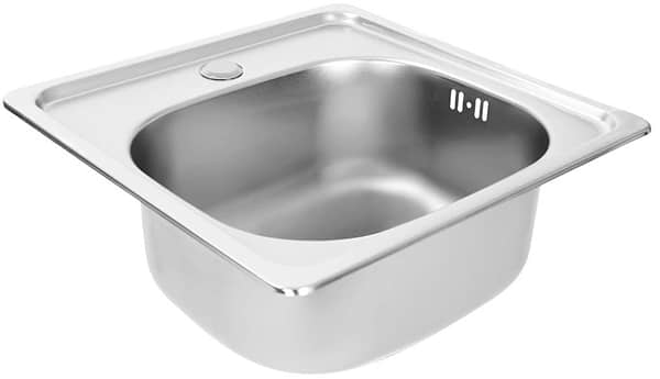 Фото - Мийка кухонна Platinum САТИН 3838 (0,6/160 мм)