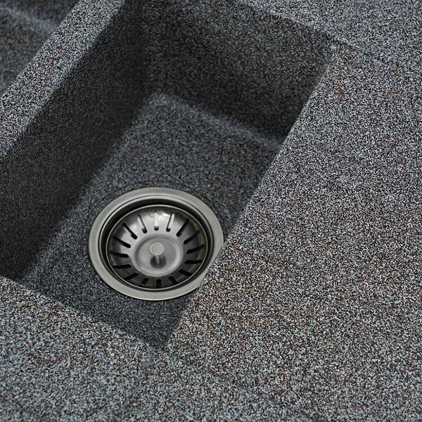 Фото - Мийка кухонна Platinum 7850W TOSKANA матова Мікс