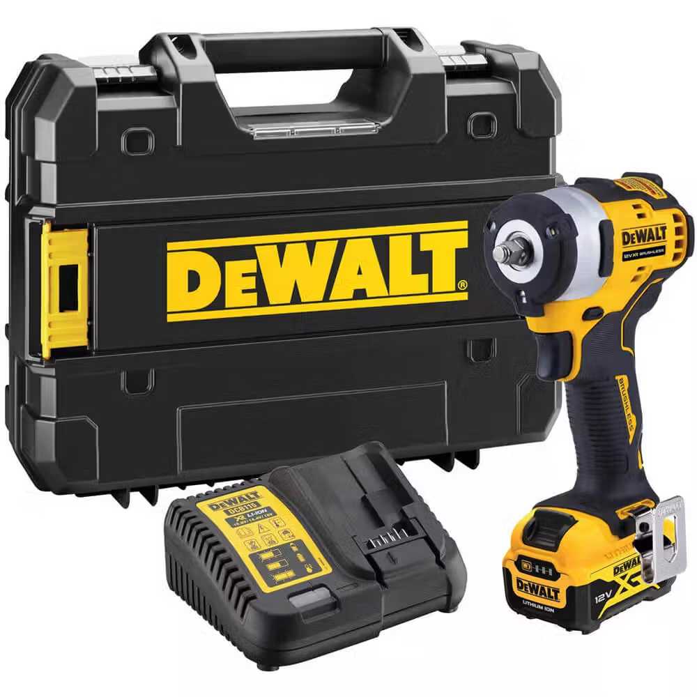 Гайковерт аккумуляторный DeWALT DCF903P1