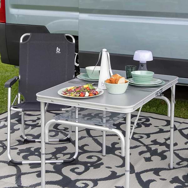 Фото - Складаний стіл Bo-camp Premium Grey (1404402)