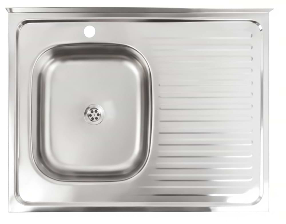 Мойка кухонная Platinum 8060 L (0,4/120 мм)