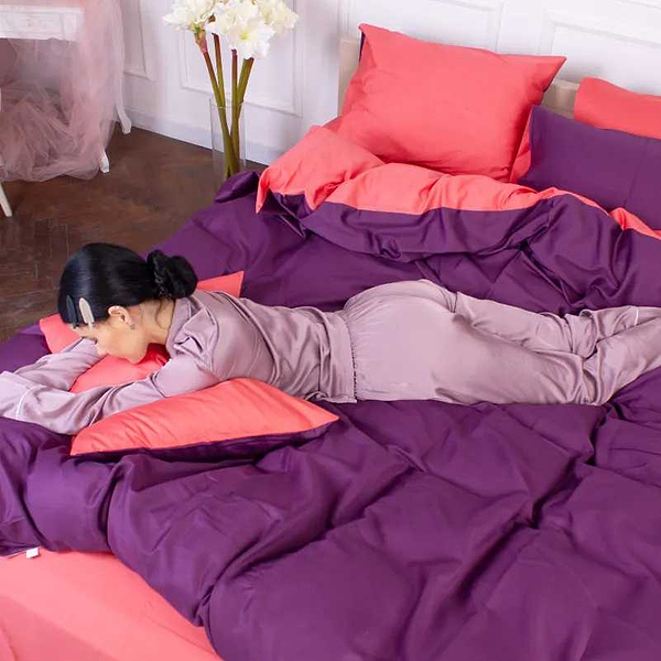 Фото - Комплект постільної білизни MirSon King Size 0132+3220 Pion 220х240 (2200001169517)