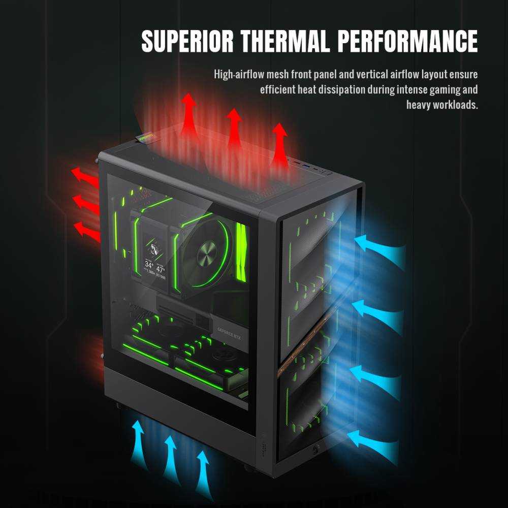 Фото - Корпус Gamemax Mini Tower Без БП (AERIS 330 MB)