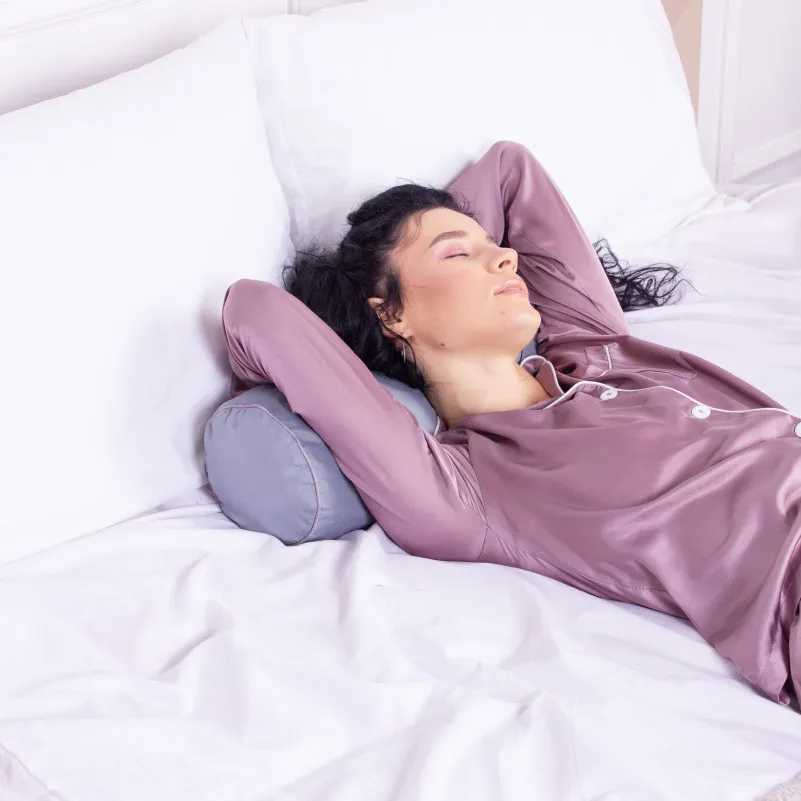 Фото - Подушка валик MirSon №8534 Naturale Line 16-5803 Geronimo 100% Memory 70х16 см (2200006343363)