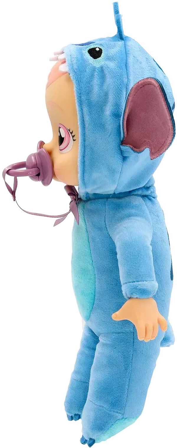 Фото - Интерактивный пупс Cry Babies CB. Нежные объятия. DISNEY Плакса Стич 25 см (925540)
