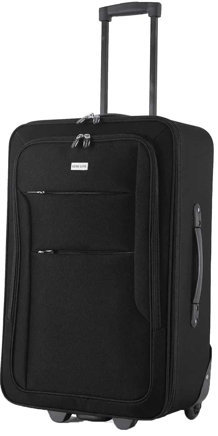 Валіза Semi Line 28" (L) Black (T5676-3)