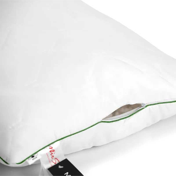 Фото - Подушка стандартная MirSon шелковая Eco 0535 упругая 50x70 см (2200000135162)