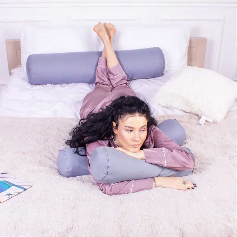 Фото - Подушка валик MirSon №8534 Naturale Line 16-5803 Geronimo 100% Memory 70х16 см (2200006343363)