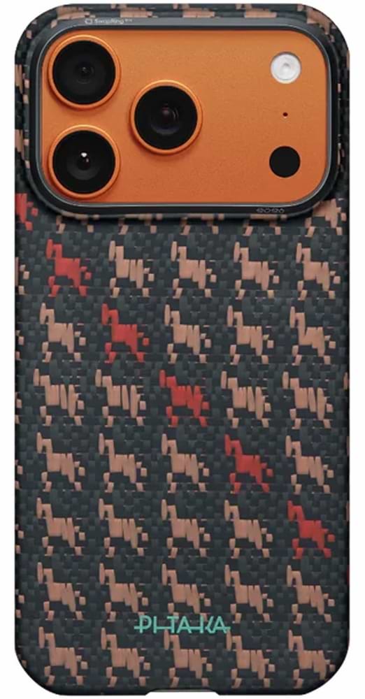 Чехол для смартфона Pitaka Edge Ultra-Slim Case Happiness Rides Ebony for iPhone 17 Pro Max (HR1707PM)