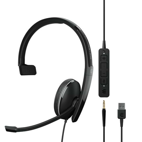 Гарнитура проводная Sennheiser ADAPT 135T USB II (1000900) - Фото 1