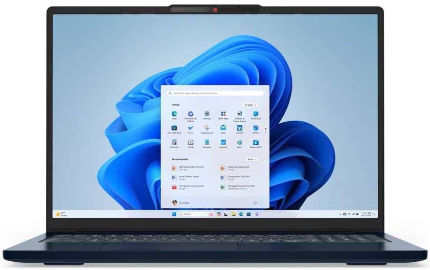 Купити Ноутбук Lenovo IdeaPad Slim 3 16ARP10 (83K8006LRA) Cosmic Blue - Фото 1 Ноутбук Lenovo IdeaPad Slim 3 16ARP10 (83K8006LRA) Cosmic Blue - Фото 1