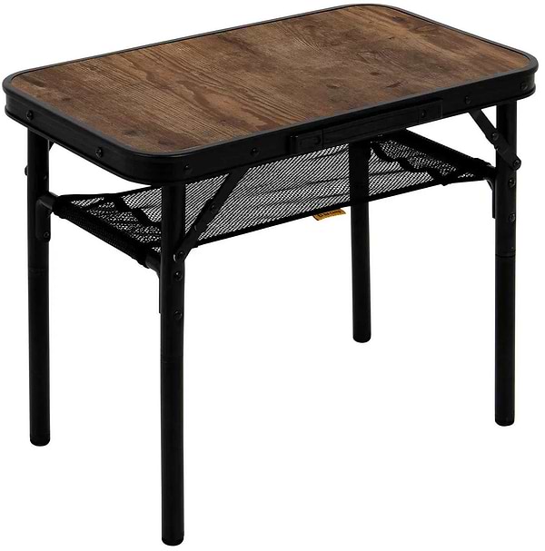 Фото - Складаний стіл Bo-camp Woodbine Black/Wood look (1404191)
