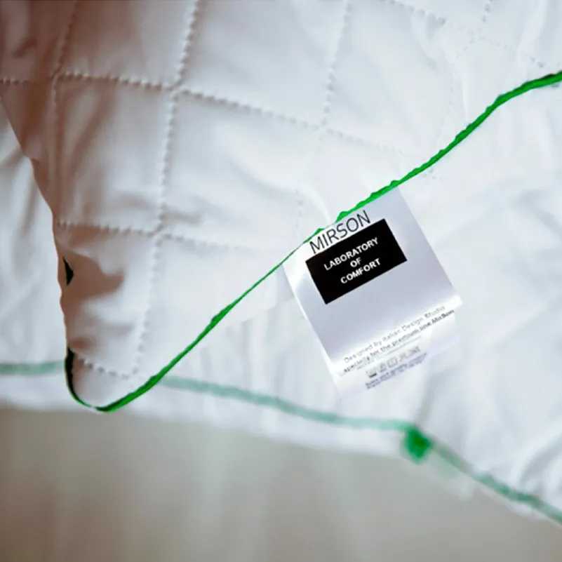 Фото - Подушка стандартная MirSon шелковая Eco 0533 мягкая 60х60 см (2200000135261)