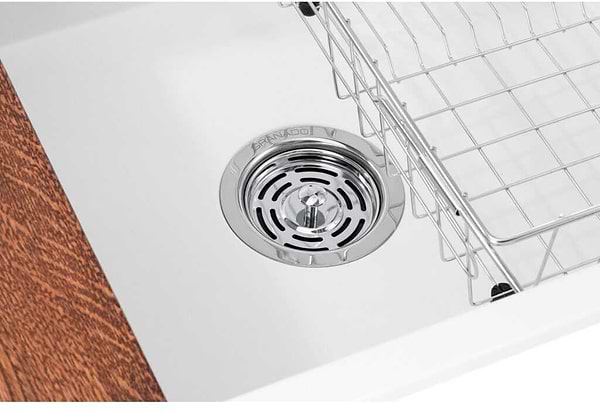 Фото - Мийка кухонна+змішувач GRANADO Royal Estella white (+ подрібнювач Algar + Ferrol inox + дозатор Redondo inox + кошик + дошка)