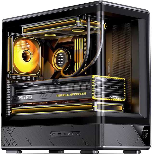 Корпус Jonsbo D200 Black - Фото 1