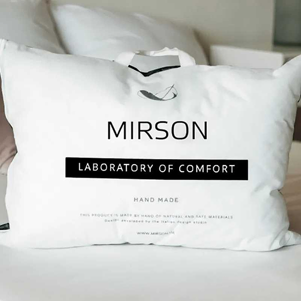 Фото - Подушка стандартная MirSon шелковая Eco 0535 упругая 50x70 см (2200000135162)